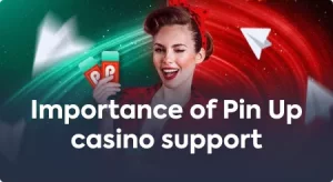 Pin Up casino support